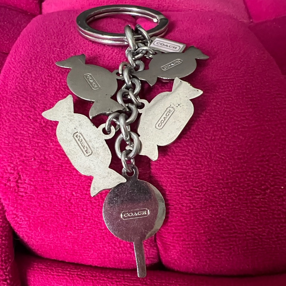 Coach Vintage Candy Keychain/Bag Charm - Picture 7 of 8